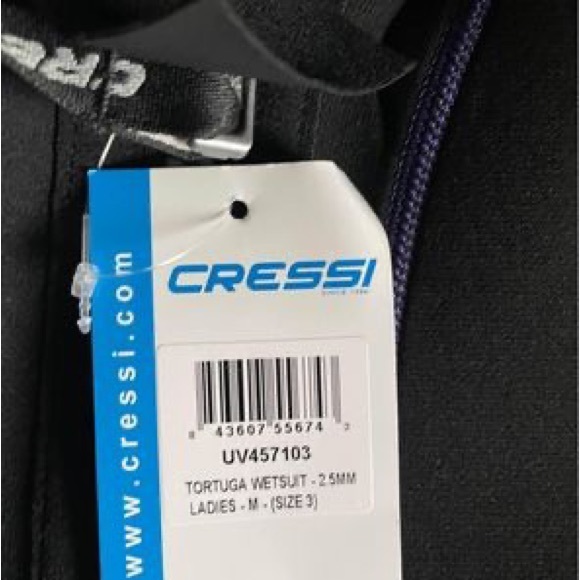 Cressi Tortuga Wet Suit size M - Picture 2 of 5